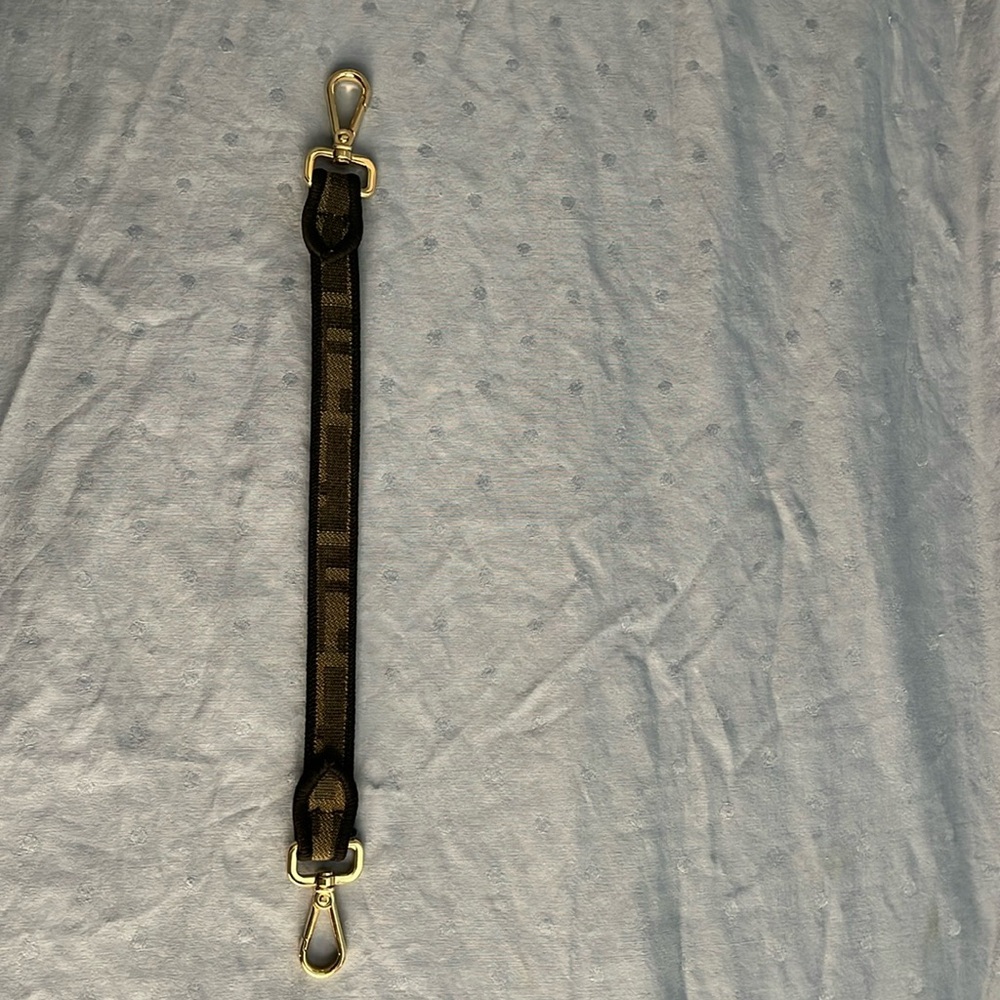 Genuine Fendi purse short strap 14 inches from end-to-end